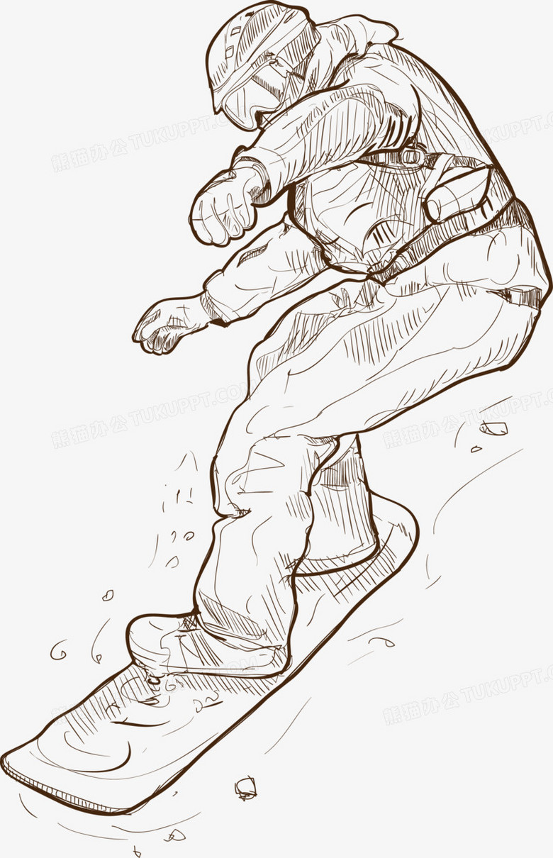 滑雪滑板运动极限运动挑战