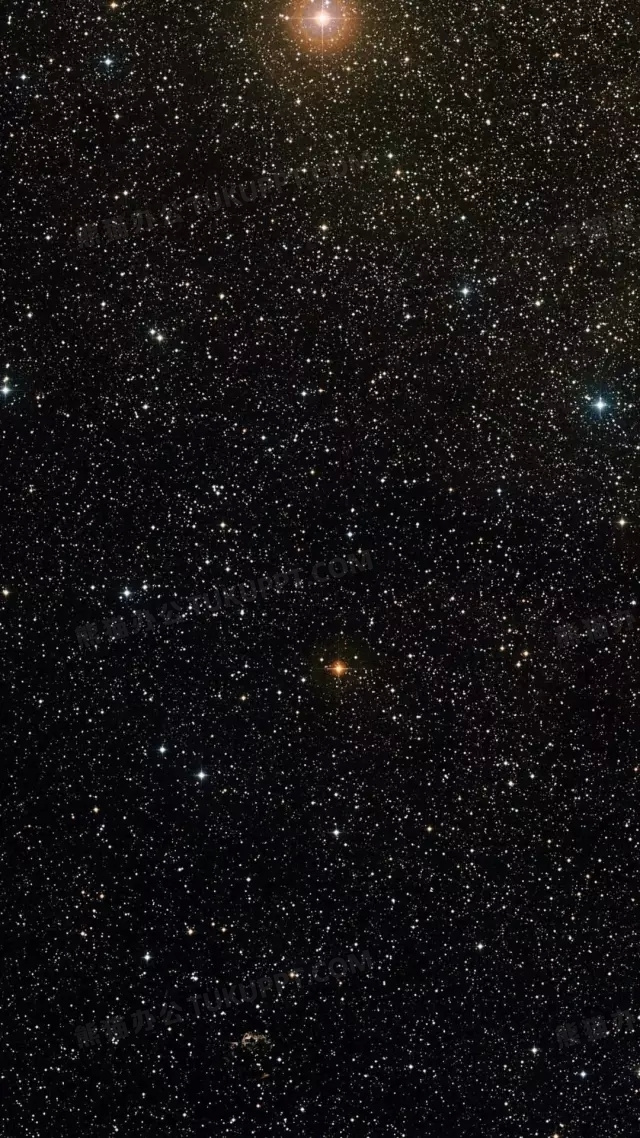 放射星光黑色背景