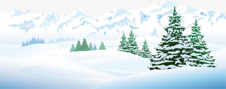 雪地雪景入冬png图片素材免费下载 雪地png 1717 676像素 熊猫办公