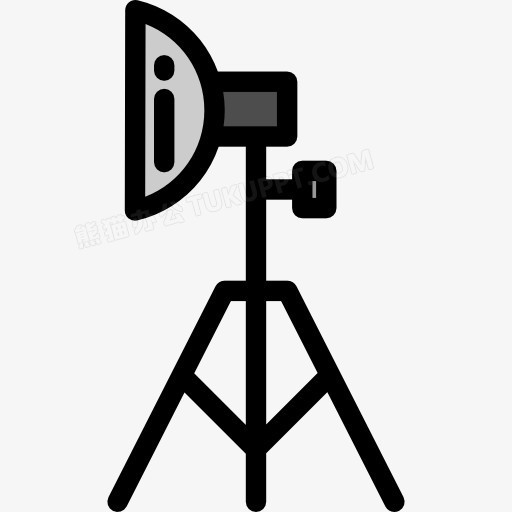 聚光灯图标PNG图片素材下载_图标PNG_熊猫办公