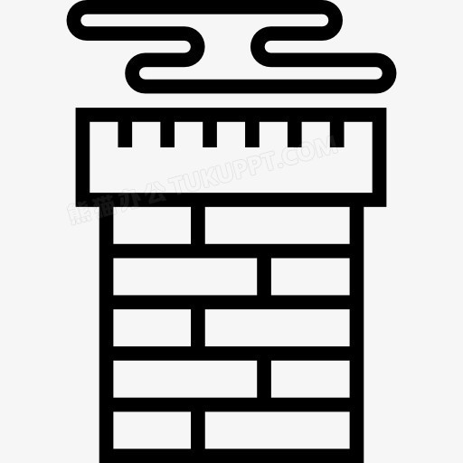 烟囱图标