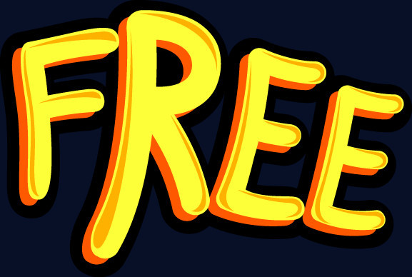 free艺术字png图片素材下载_freepng_熊猫办公