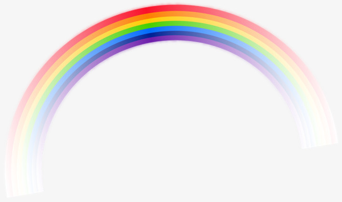 彩虹装饰png图片素材下载_彩虹png_熊猫办公