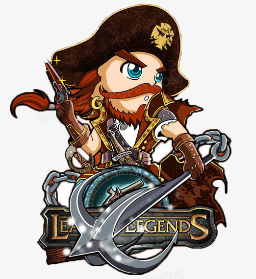 英雄联盟卡通船长