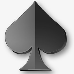 黑桃扑克牌图标png图片素材免费下载 扑克牌png 256 256像素 熊猫办公