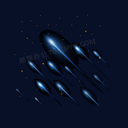 流星png图片素材免费下载 流星png 500 500像素 熊猫办公
