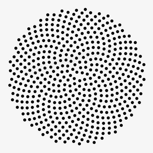 手绘黑色喇叭孔png图片素材下载_喇叭png_熊猫办公