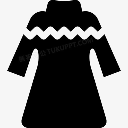 高领的衣服图标png图片素材下载_衣服图标png_熊猫办公