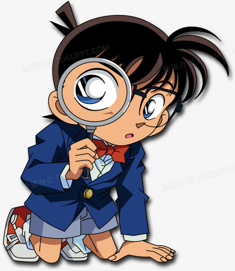 名侦探柯南卡通png图片素材下载_侦探png_熊猫办公