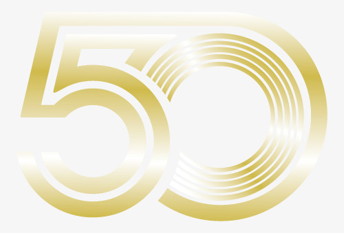 50周年艺术字创意