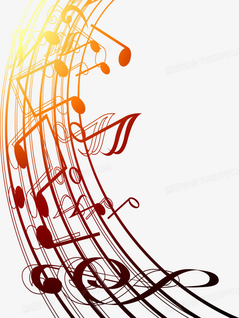 五线谱png图片素材下载_五线谱png_熊猫办公