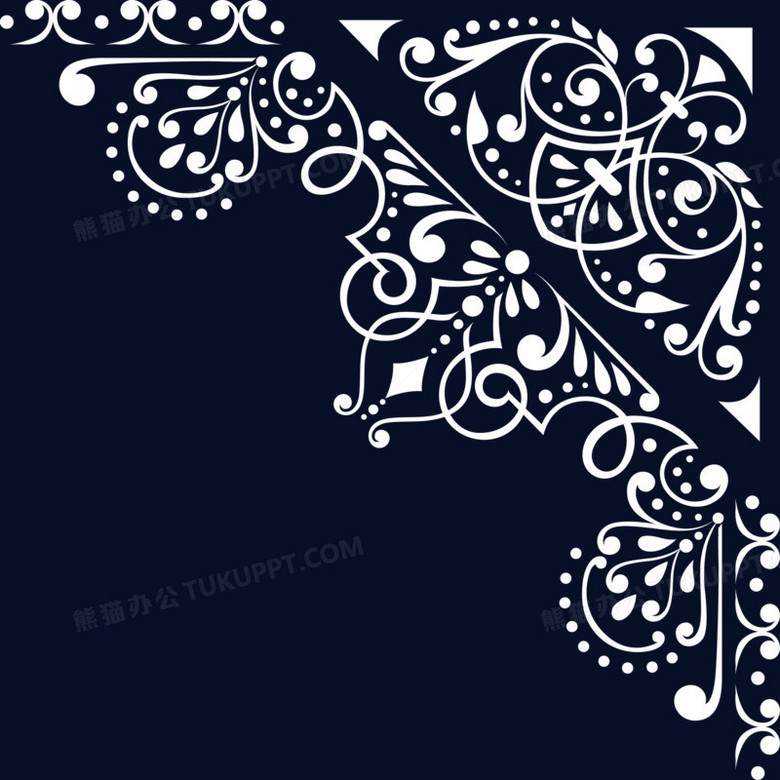 花纹图案花纹图片素材边角花纹