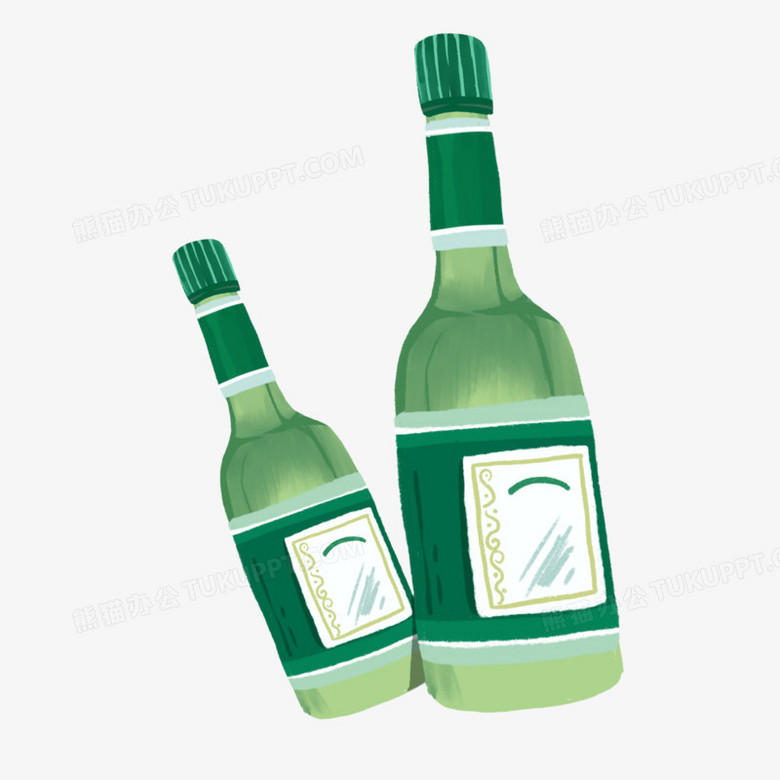 卡通简约驱蚊花露水元素