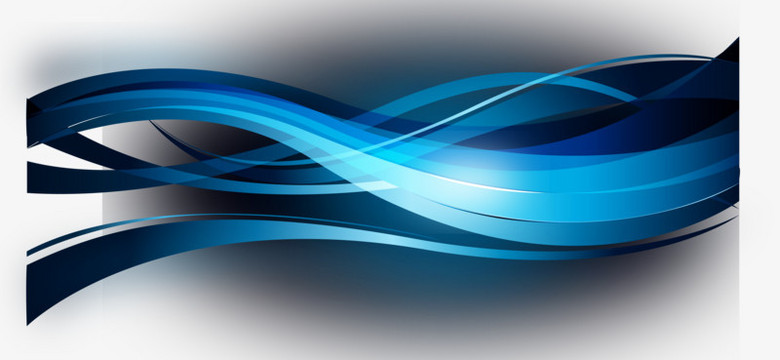 流线型条纹装饰