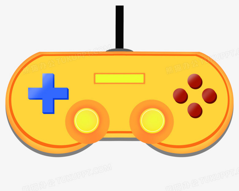 卡通插画游戏机免抠PNG图片素材下载_插画PNG_熊猫办公