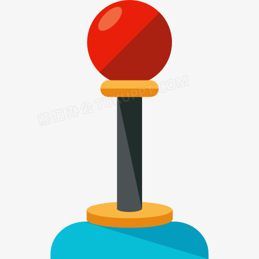 一个游戏摇杆png图片素材下载_游戏png_熊猫办公