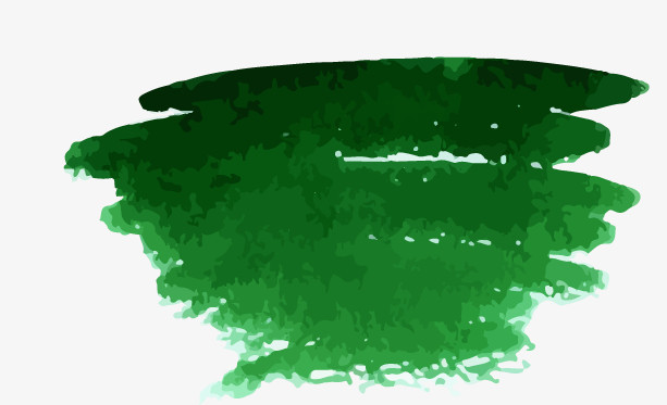 本作品全称为《绿色简约风渐变色水墨涂抹的颜料元素》,使用adobe