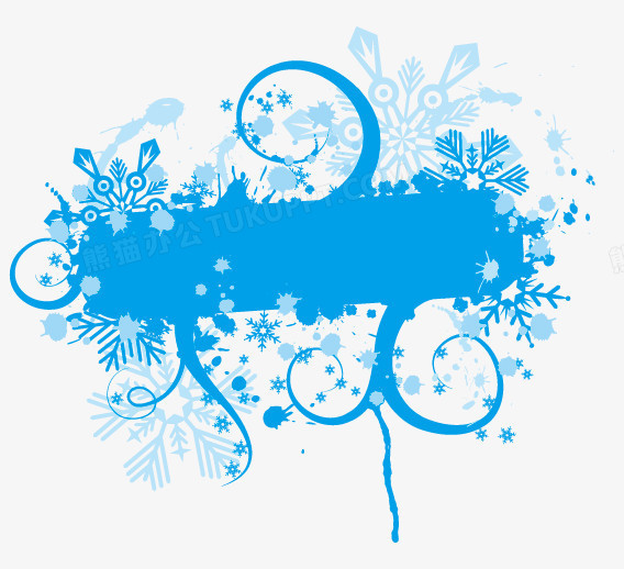 浅蓝色边框矢量