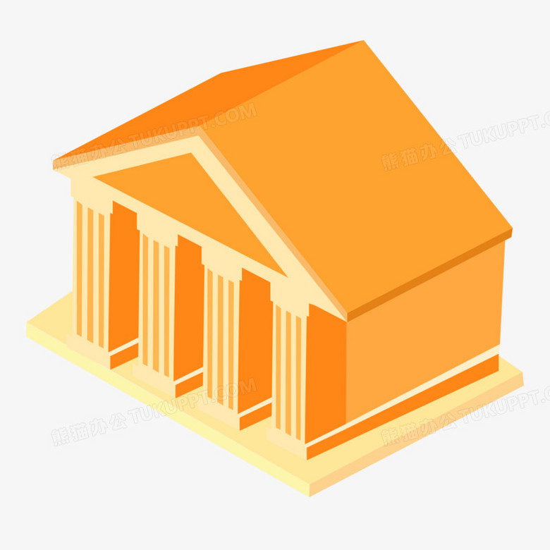 本作品全称为《卡通手绘一座金色房子元素》,使用 adobe photoshop cc