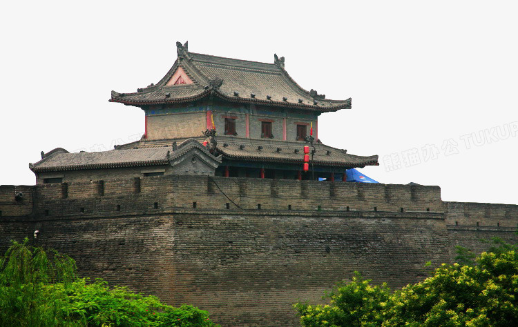 古代城墙png图片素材下载_古代png_熊猫办公