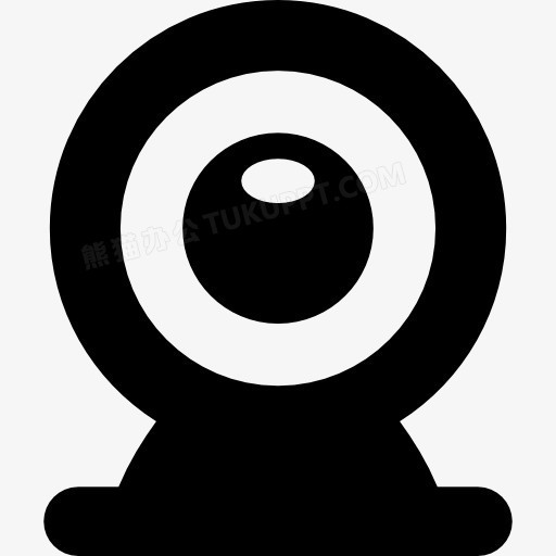 圆形的摄像头图标