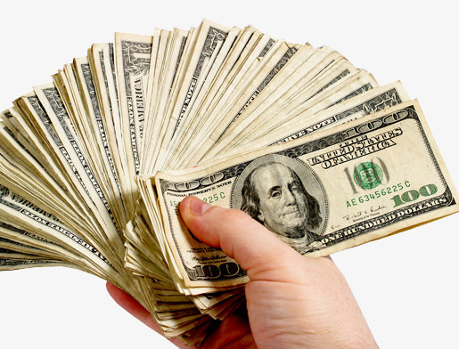 手拿好多钱视觉中国png图片素材下载_中国png_熊猫办公