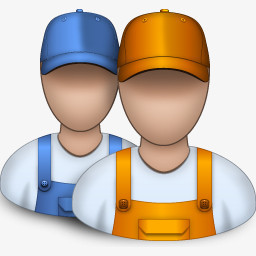 工人男人标准道路图标png图片素材免费下载 工人png 256 256像素 熊猫办公