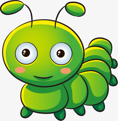 可爱卡通昆虫素材