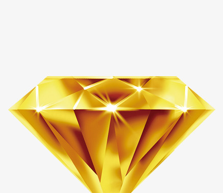 金色钻石png图片素材下载_钻石png_熊猫办公
