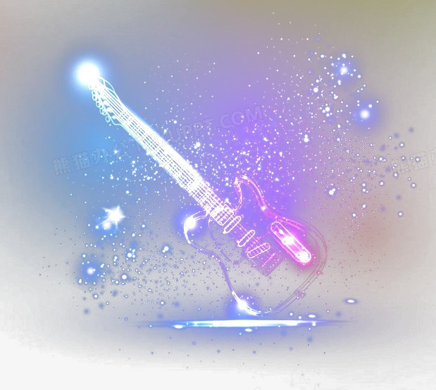 吉他png图片素材下载_吉他png_熊猫办公
