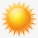 太阳阳光明媚的天气iconsland Weatherpng图片素材免费下载 天气png 128 128像素 熊猫办公