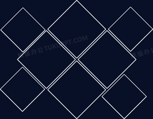 矩形白色组合边框