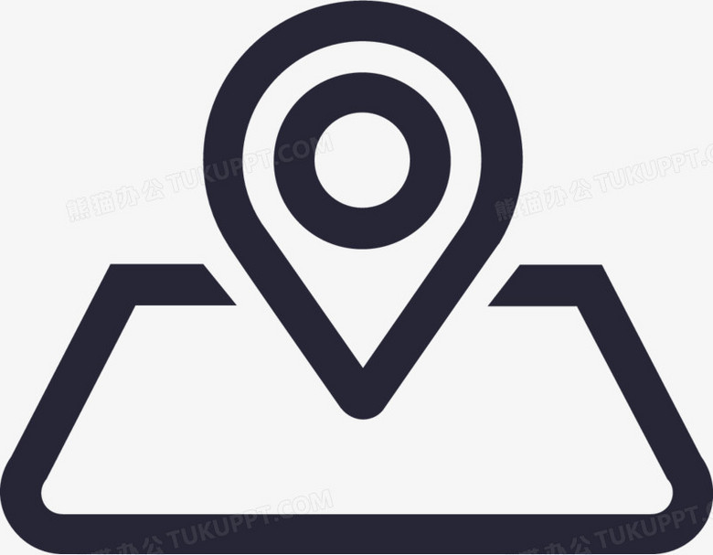 本作品全称为《黑色卡通手绘卫星定位图标创意元素》,在整个配色上