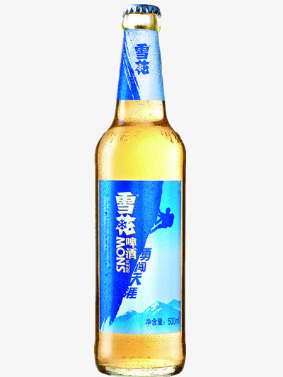 雪花啤酒瓶