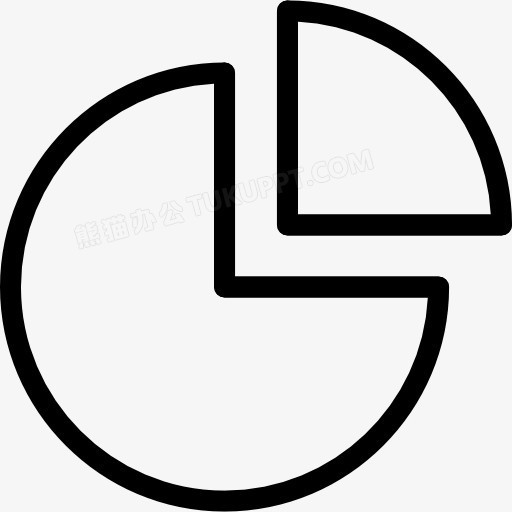 圆形图形的轮廓图标