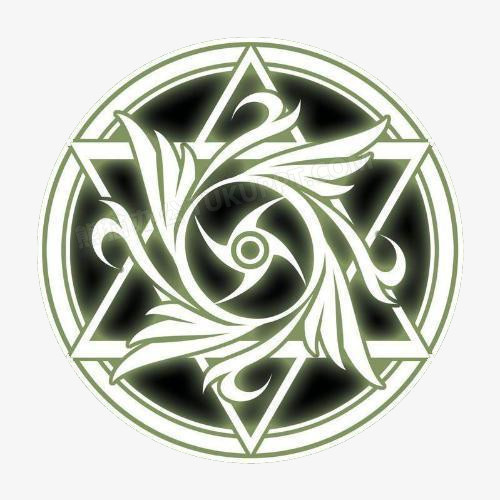 黑色艺术魔法阵