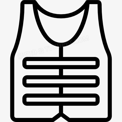 防弹背心图标