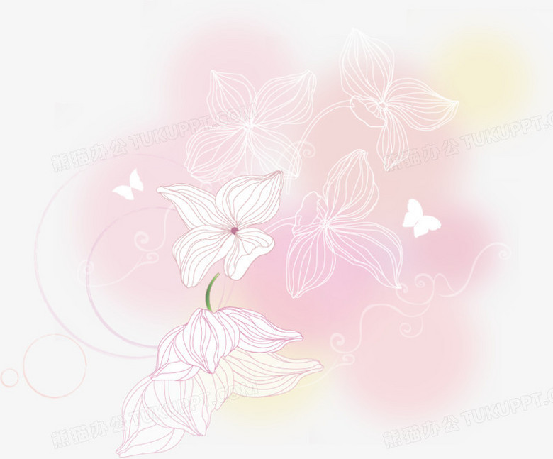 潮流透明花png图片素材免费下载 透明png 0 6像素 熊猫办公 潮流透明花png图片素材免费下载 透明png 0 6像素 熊猫办公