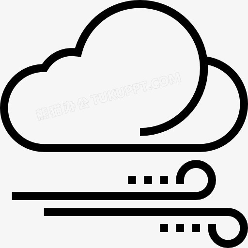 风图标PNG图片素材下载_图标PNG_熊猫办公