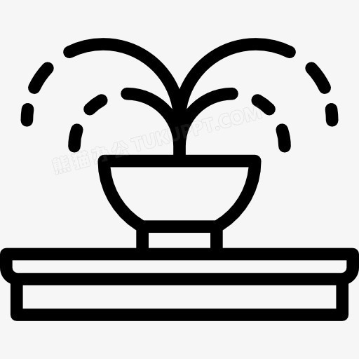喷泉图标