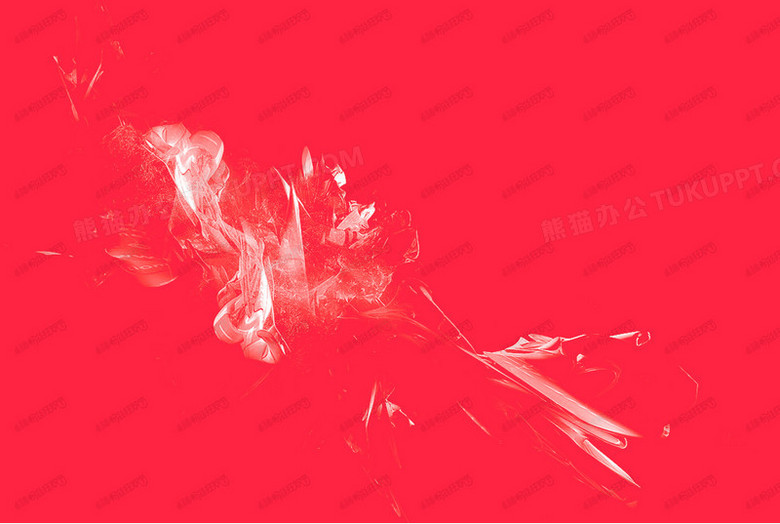 红色背景折色烟雾海报png图片素材下载_红色png_熊猫办公