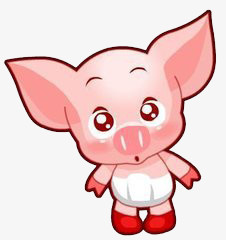 卡通小猪png图片素材下载_卡通png_熊猫办公