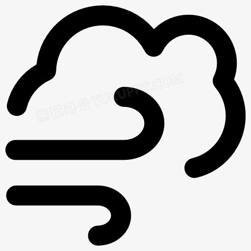 风图标PNG图片素材下载_图标PNG_熊猫办公