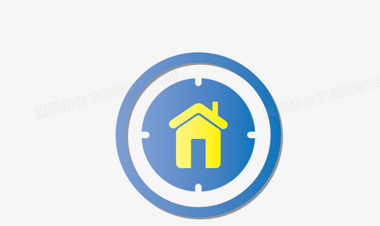 蓝色商城首页按钮