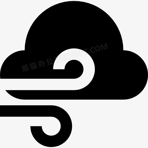 风图标PNG图片素材下载_图标PNG_熊猫办公