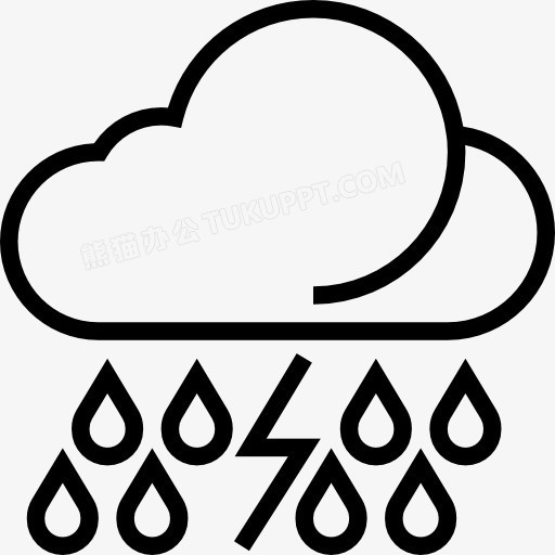 雨图标