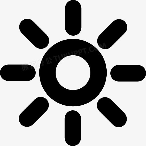 晴朗的天气图标