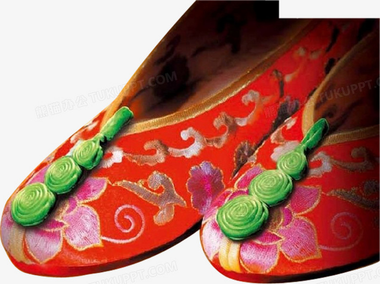 红色绣花鞋首页设计