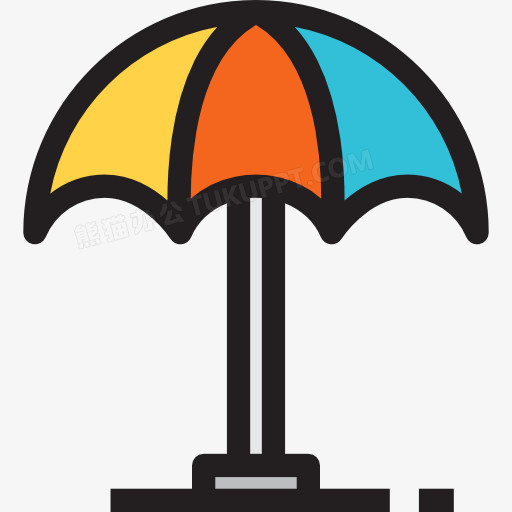 太阳伞图标