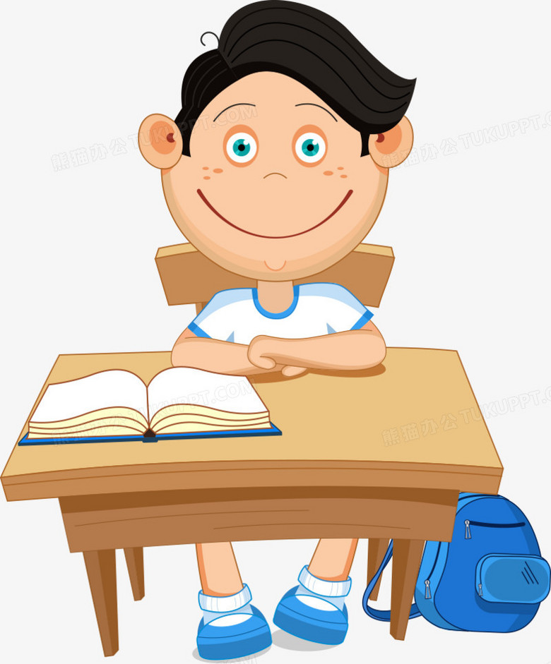 本作品全称为《黄色卡通风认真听课的男学生创意元素》,使用adobe